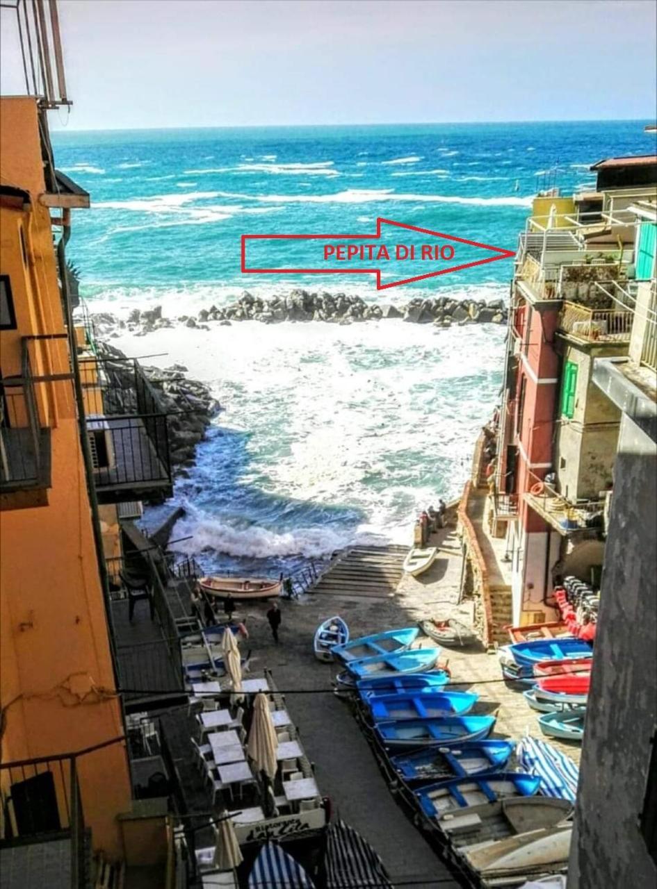 Pepita di Rio Apartment Riomaggiore Bagian luar foto